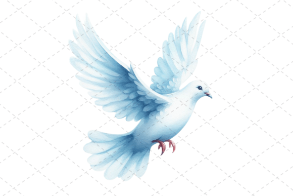 Download Serene Dove Watercolor Clipart - Premium Resources